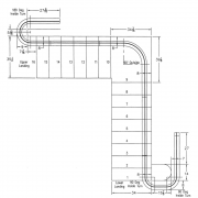 Genetti Project: Stair Plan View Drawing